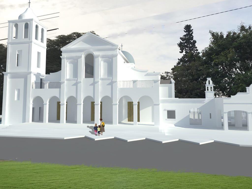 Render del Nuevo Templo