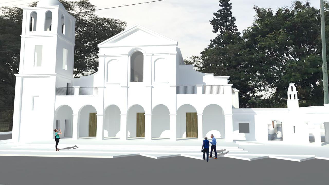 Render frontal perspectiva